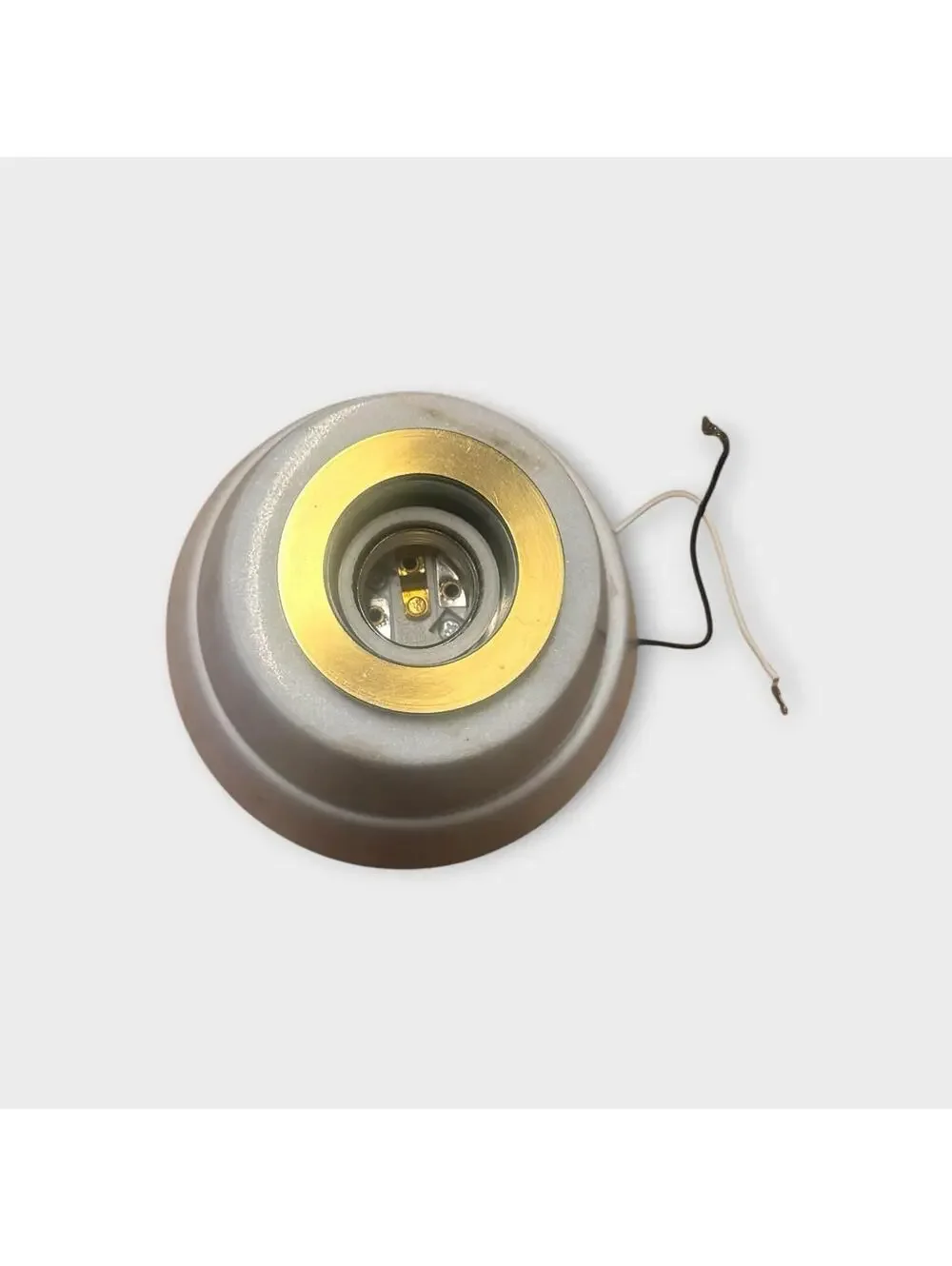 Mitzi Ariella Marble Wall Sconce Aged Brass Base Only H869501 Missing Glass